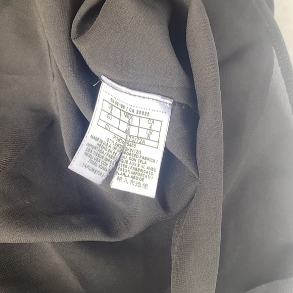 Marciano Stella Drop-Waist Scarf-Print Dress SZ 4 - Picture 7 of 7